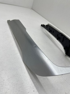 Декоративная планка AUDI A6 C7, декор центрального туннеля, BRUSHED ALUMINIUM
