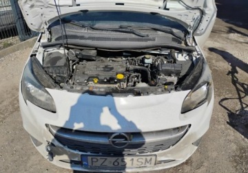 Opel Corsa E Hatchback 3d 1.4 Twinport 90KM 2015 Opel Corsa 022016r, 1.4 Benzyna. Uszkodzona. Poobijany. Jezdzi. 1.4 90KM, zdjęcie 4