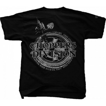 HIT KOSZULKA T-SHIRT KOŁO r. L CHOPPERS DIVISION