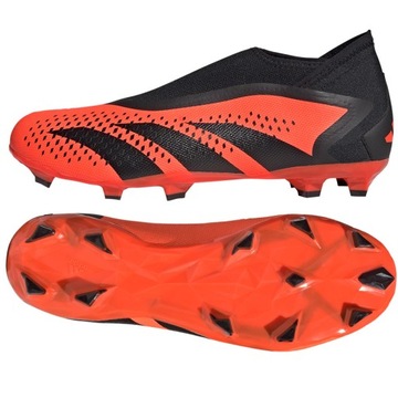 Кроссовки Adidas Predator Accuracy.3 FG LL GW4595 оранжевые 42