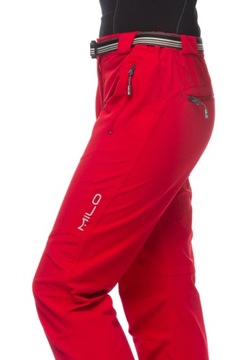 Spodnie Trekkingowe Damskie Milo Vino Lady - Red S
