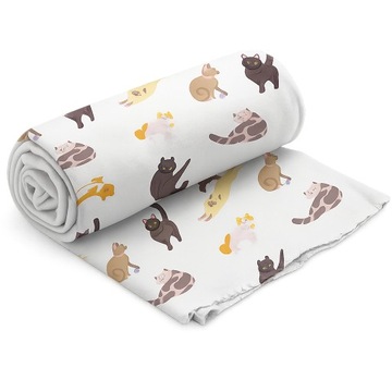 MIĘKKI KOCYK POLAROWY PIES 70X90CM PLED ANIMALS KOC NARZUTA MATA LEGOWISKO