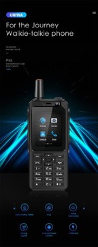 Смартфон UNIWA F40 Zello Walkie Talkie 2,4 дюйма