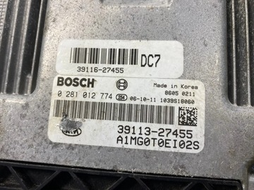 KIA MAGENTIS 2000CM3 2007 ŘÍZENÍ MOTORU SEDAN 0281012774