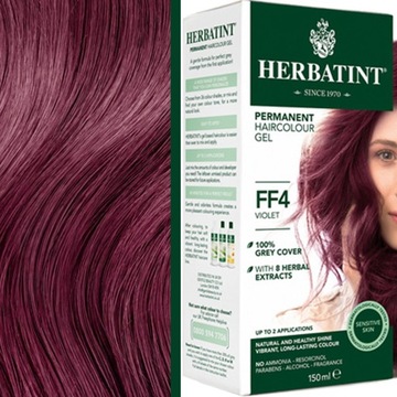 Farba bez amoniaku Herbatint FF4 Fioletowy 150ml