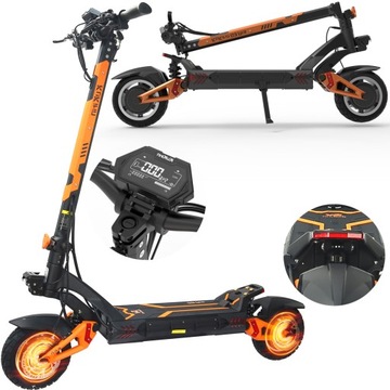 Pojazd elektryczny Podwójny silnik Kukirin G3 Pro 52V Składany Męski/Damski