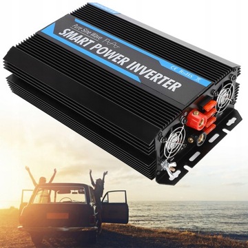 Инверторный генератор 1500Вт 12В до 220В