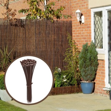 100x КОРИЧНЕВЫЕ Стяжки КАБЕЛЬНЫЕ Стяжки Стяжки 3,6x300 мм