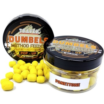 Dumbels Traper Pop-Up Panettone 8-10mm 30g Method