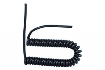 F-ELEKTRO Przewód spiralny 05VVH8-F 3x1,5 - 5m czarny