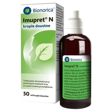 Imupret N krople doustne 50 ml na przeziebienie