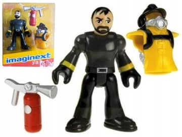 FISHER PRICE IMAGINEXT FIGURKA STRAŻAKA KOLEKCJA