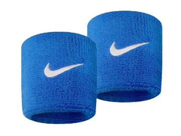 Opaski Frotki napotnik na ręke NIKE 2 szt Blue