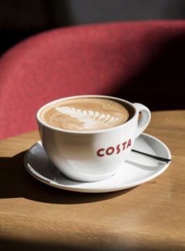 Кофе Costa Coffee Caffe Crema VELVET в зернах 1кг
