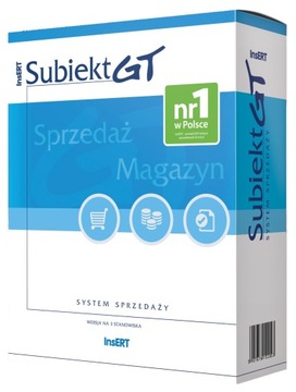 Insert Subiekt GT JPK licencja elektroniczna na 3 stanowiska