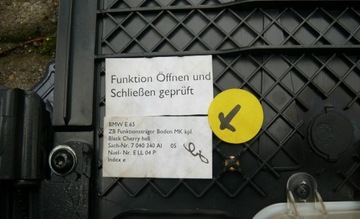 ЦЕНТРАЛЬНЫЙ ТУННЕЛЬ ДЕРЖАТЕЛЬ ДЛЯ НАПИТКОВ BMW 7 SERIES E65 01-05 СИНИЙ