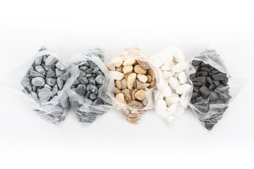 КАМЕНЬ 1кг декоративная галька Кристалл серые камни