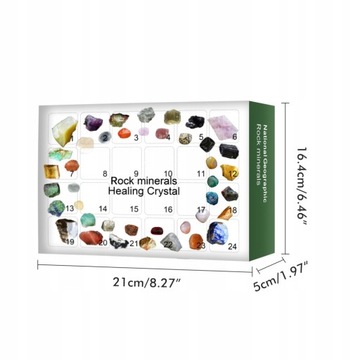 Адвент-календарь с драгоценными кристаллами