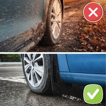 Брызговики Hyundai ix35 2010-2015 перед+зад 4 шт.