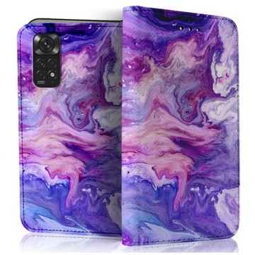 ETUI Z KLAPKĄ CASE POKROWIEC PORTFEL DO XIAOMI REDMI NOTE 11 11S WZORY