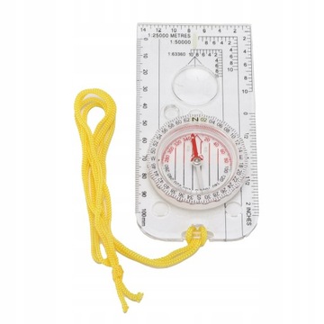 ТУРИСТИЧЕСКАЯ КАРТА КОМПАС НА ПРОЗРАЧНОЙ КАРТЕ С СТРУННЫМ УВЕЛИЧЕНИЕМ