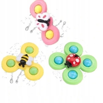 Развивающая сенсорная игрушка WOOPIE Spiner 3 в 1