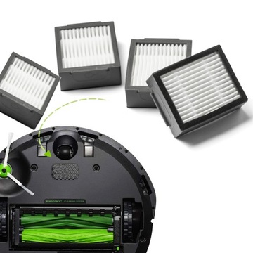 ФИЛЬТРЫ ЩЕТКИ ВАЛИКИ ДЛЯ IROBOT ROOMBA I7 E5 I3 I6 I5 I4 I4+ E6 КОМПЛЕКТ