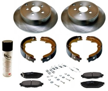 tarcze klocki SUBARU FORESTER III SH 2008-2013 TYŁ