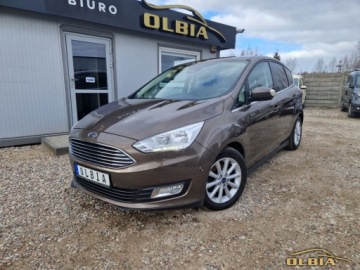 Ford C-MAX II Grand C-MAX Facelifting 1.0 EcoBoost 125KM 2018 Ford C-MAX Led Titanium Zadbany Benzyna 125KM