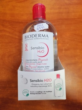 Bioderma Sensibio H2o 500Ml+Eko Płatki