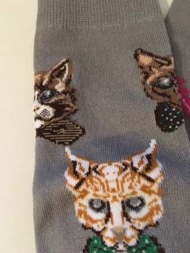 Гольфы COMODO для верховой езды кошки серые 39-42