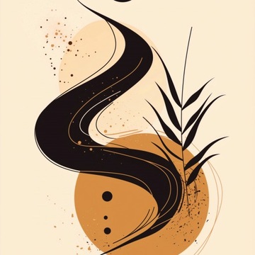 Plakat 90x90cm Tańcuj