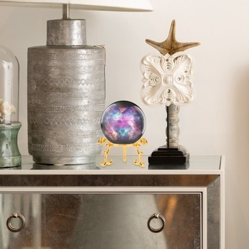 ПОДСТАВКА-ШАР ИЗ НЕРЖАВЕЮЩЕЙ СТАЛИ ДЕРЖАТЕЛЬ ДИСПЛЕЯ