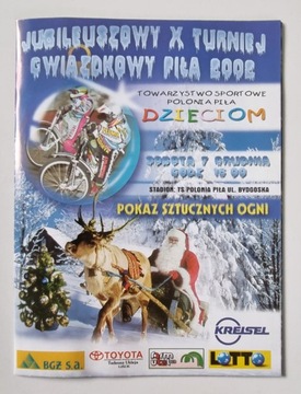 PROGRAM JUBILEUSZOWY X TURNIEJ GWIAZDKOWY 2002