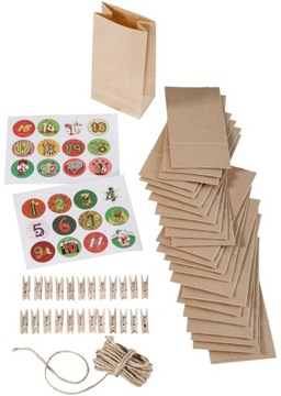 PAPIEROWY KALENDARZ ADWENTOWY___