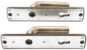 Ручка наружная дверная LAMBDA, патина, 90 мм0