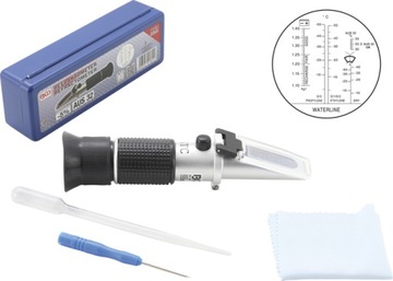 Refraktometr tester płynów gęstości AdblueAUS32 3w1 BGS Technic