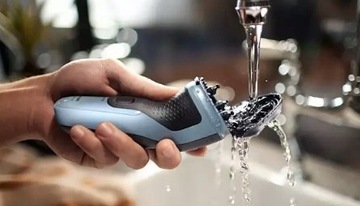 ELEKTRYCZNA GOLARKA DO TWARZY BRODY PHILIPS MASZYNKA TRYMER MĘSKA GŁOWICOWA