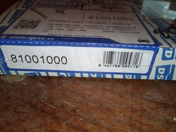 AJUSA 81001000 SADA ŠROUBŮ HLAVA VÁLCŮ