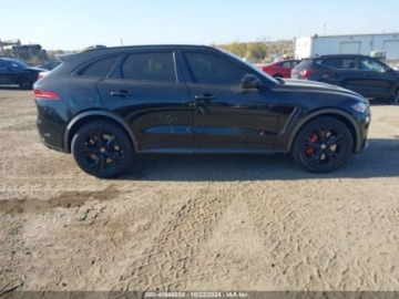 Jaguar F-Pace SVR 5.0 V8 550KM 2020 Jaguar F-Pace svr p550, 2020r., 4x4, 5.0L 5.0 Benzyna 550KM, zdjęcie 6