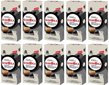 Kapsułki z kawą do NESPRESSO VELLUTATO Gimoka x100