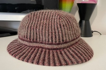 Kangol kapelusz S /M moherowy zimowy elegancki moher blogerski poszukiwany