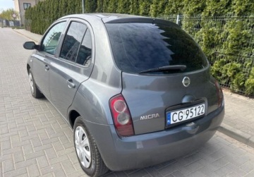 Nissan Micra III Hatchback 5d 1.2 i 16V 80KM 2004 Nissan Micra 1.2 z Gazem W pelni sprawny gotowy do jady 1.2 BenzynaLPG, zdjęcie 8