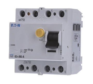 WYŁĄCZNIK RÓŻNICOWOPRĄDOWY 4P 63A EATON 236780