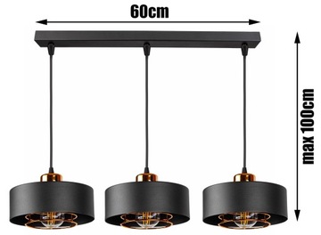 ПОТОЛОЧНЫЙ СВЕТИЛЬНИК, СВЕТОДИОДНАЯ ЛЮСТРА LOFT EDISON