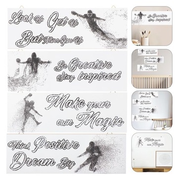 Деревянная вывеска для комнаты мальчика, 4 шт.