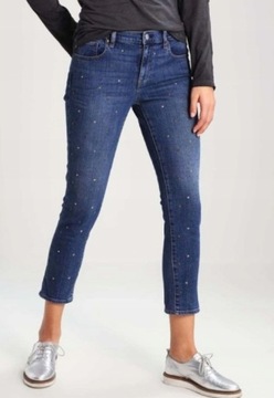Spodnie jeansy damskie GAP rozm 25