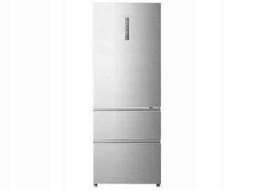 Серебристый холодильник HAIER A3FE742CMJ NO FROST A++