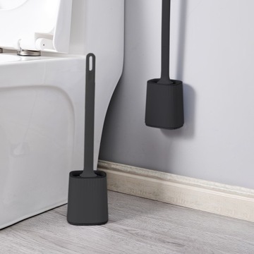 Антибактериальный силиконовый ершик для унитаза для ванной комнаты.