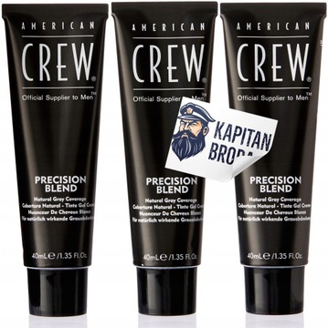 AMERICAN CREW PRECISION BLEND ODSIWIACZ REPIGMENTACJA NATURALNY KOLOR 4-5